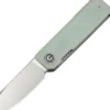 C25036-2 - Civivi Kukei Jade G10 Satin Nitro-V design Tashi Bharucha