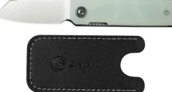C25036-2 - Civivi Kukei Jade G10 Satin Nitro-V design Tashi Bharucha