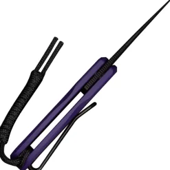 C25054-3 - CIVIVI Purr Purple & Black G10 Black Nitro-V