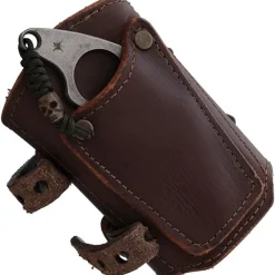 CFFREBRBR - SURVIVAL CUFFS Raptor Eagle MARRON
