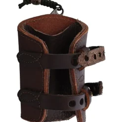 CFFREBRBR - SURVIVAL CUFFS Raptor Eagle MARRON