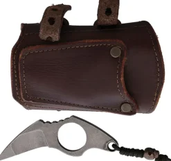 CFFREBRBR - SURVIVAL CUFFS Raptor Eagle MARRON