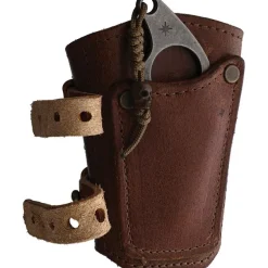 CFFRHTNBR - SURVIVAL CUFFS Raptor Hawk Brown