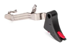 CFT-PRO-BAR-43-B-R - ZEV PRO Curved Face Glock Trigger Bar Kit, G43, Blk/Red
