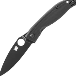 C274GBBKP - Spyderco Mantra 4 Black G10