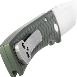 Chaves Knives Redencion Auto Grey Green Tread Blade Show West 2025