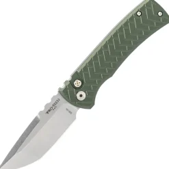 Chaves Knives Redencion Auto Grey Green Tread Blade Show West 2025