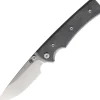 Chaves Liberation 229 Drop Point Satin Elmax Black Micarta