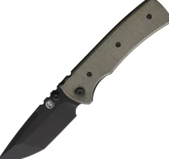 Chaves Redencion 229 Tanto PVD Elmax Green Micarta