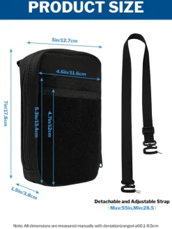 CHS3BLK - VIPERADE Petit sac bandoulière NOIR