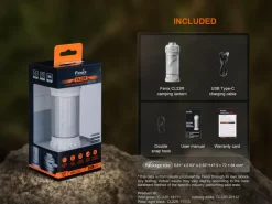 CL22R IW - FENIX CL22R Iceberg White - Lanterne rechargeable - 500 LUMENS
