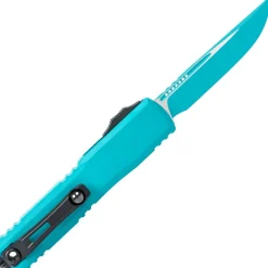 11214-1CN-C24Z4 - Microtech Ultratech Gen IV S/E Cerakote Cyan