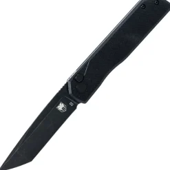 Cobratec Knives - Prowler Button Lock Tanto Black