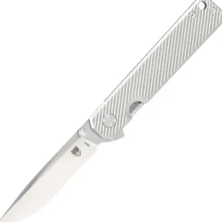 CobraTec Knives - Rook Linerlock Ti Satin
