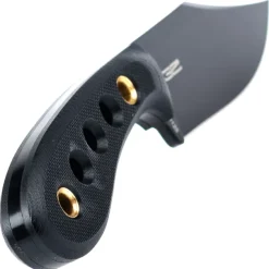 CobraTec - Pocket Bowie Fixed Blade Black - Kydex