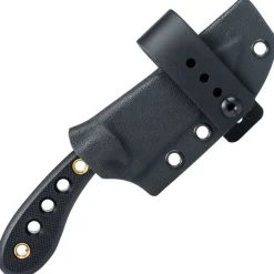 CobraTec - Pocket Bowie Fixed Blade Black - Kydex