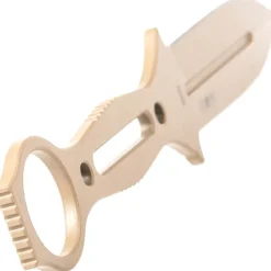 CobraTec - Ringed Claymore Fixed Blade Tan