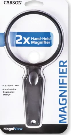 CODS36 - CARSON OPTICS Loupe Portative MagniView (2x à 4,5x)