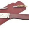COG815GMCUR - Douk Douk Rouge gaine cuir