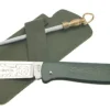 COG815GMCUV - Douk Douk vert gaine cuir