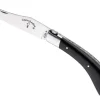 19312 COUTEAU GILLES LE CAPUCHADOU EBENE 12CM INOX MAT