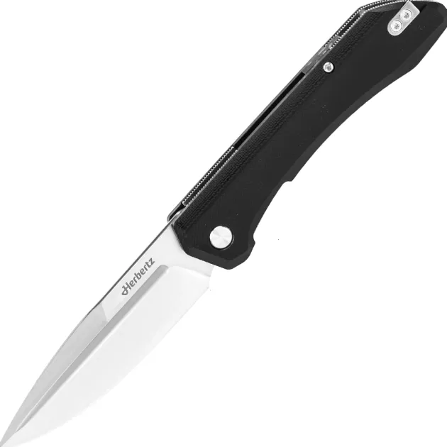 10001083 - COUTEAU HERBERTZ G10 NOIR 12CM INOX