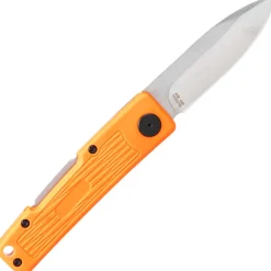 10000756 - COUTEAU HERBERTZ NYLON/FIBRE DE VERRE ORANGE 12CM INOX