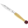 87402 - COUTEAU NONTRON 25 MANCHE BOULE 12CM BUIS AMARANTE