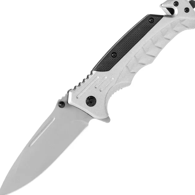 Couteau pliant de secours Elitedge Rescue Gray