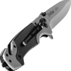 Couteau pliant de secours Elitedge Field Rescue Black