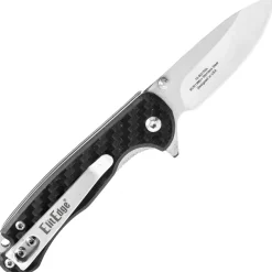 Couteau pliant ElitEdge plaquettes carbone