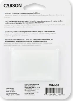 COWM01 - CARSON OPTICS 2 Lentilles de Fresnel x2,5