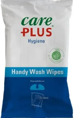 CP34870 - CARE PLUS x10 Lingettes Hygiéniques Biodégradables