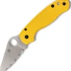 C223SYL - Spyderco Para 3 lightweight Spyderedge Salt Magnacut