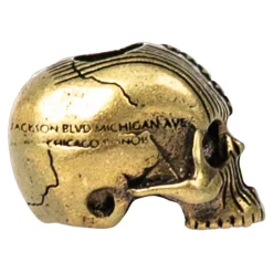 CT3033 - COEBURN TOOL Route 66 Flag Skull Perle LAITON