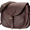 CU1305 - Besace cuir pleine fleur avec bretelle réglable