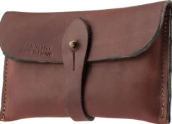 CU1145 - COUNTRY Pochette Cuir Gras Marron