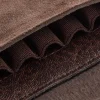 CU1125 - COUNTRY SELLERIE Pochette Croûte de Cuir Marron