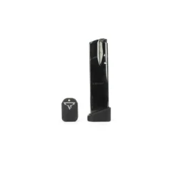 CZBP940-00 - Taran Tactical Base Pad For CZ 9mm 17/18 Round Mec-Gar Magazines FLAT BLACK