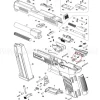 CZ-010010 - CZ P-10 Trigger Bar Disconnector Spring