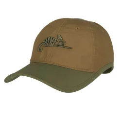 CZ-LGC-PR-1102A - Helikon Tex casquette Polycoton ripstop Coyote/Vert olive