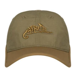 CZ-LGC-PR-1102A - Helikon Tex casquette Polycoton ripstop Coyote/Vert olive