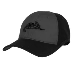 CZ-LGC-PR-0135B - Helikon Tex casquette Polycoton ripstop Noir/Shadow grey