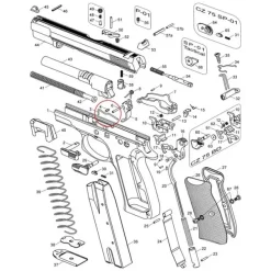 13-011003 - CZ 75 Slide Stop Spring
