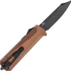 Daggerr Knives Koschei OTF Bowie Bronze