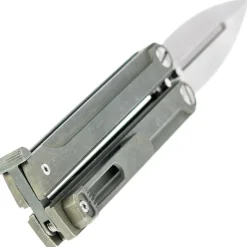 Daggerr Knives Monarch Butterfly Grey Titanium