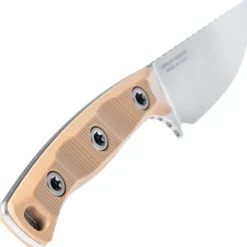 95-10 DE-1 - Microtech AKRIS Fixed S/E G10 Dark earth SW standard étui cuir