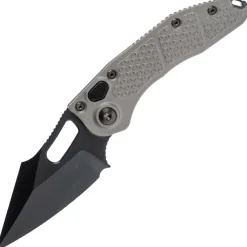 169-1DLCTNCS - Microtech Stitch S/E DLC Natural Clear