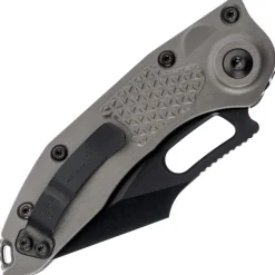 169-1DLCTNCS - Microtech Stitch S/E DLC Natural Clear