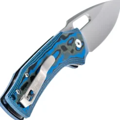 D4542MBL - Dream Tech Knives D2 Blue Micarta